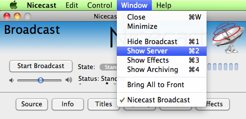 Nicecast Server