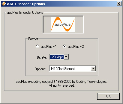 Shoutcast encoder
